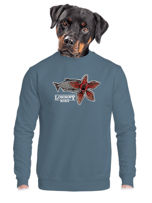 unisex mikina bez kapucne