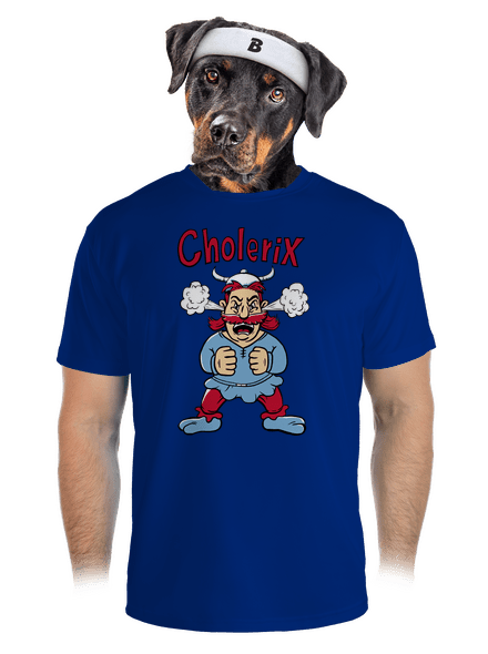 Cholerix pánske športové tričko Royal Blue Mal