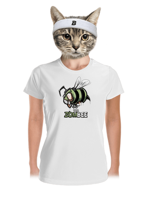 ZomBee dámske športové tričko White