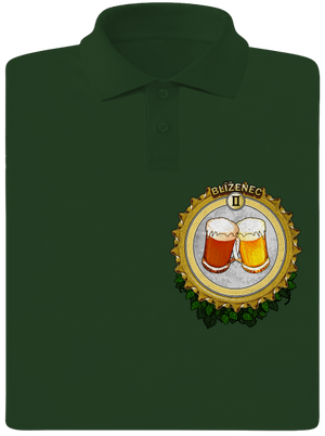 Pivný horoskop: Blíženec pánska polokošeľa Bottle Green Mal