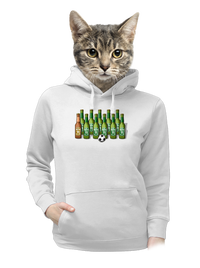 dámska mikina klokanka