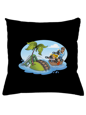 Ostrov železnice vankúš Black