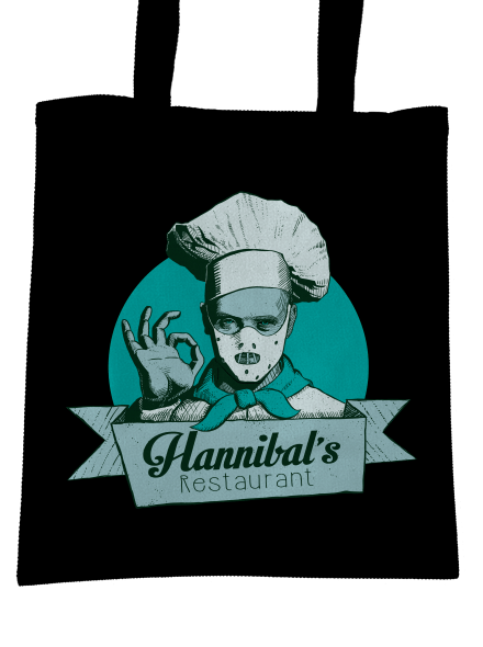 U Hannibala taška Black