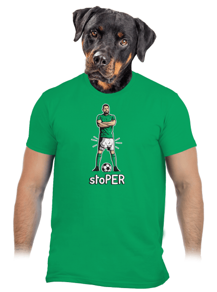 Stoper pánske tričko Kelly Green
