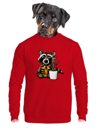 unisex mikina bez kapucne
