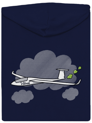 Větroň pánska mikina na zips Navy