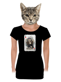 dámske tričko s lemom