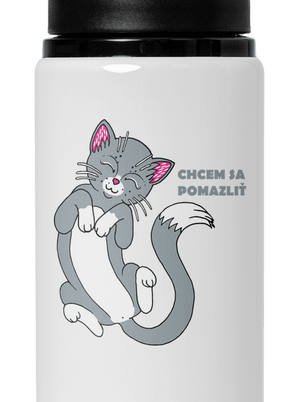 Chcem sa pomazliť flaša na vodu White