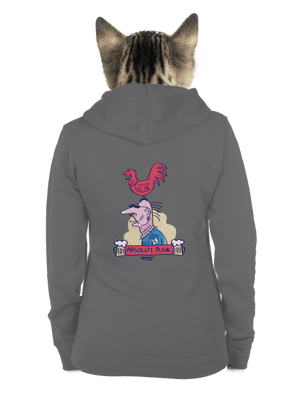 dámska mikina na zips