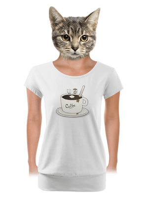 Kto zabil cukrík? dámske tričko s lemom White