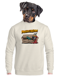 unisex mikina bez kapucne