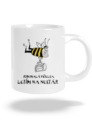 Malá včielka veľký hrnček White