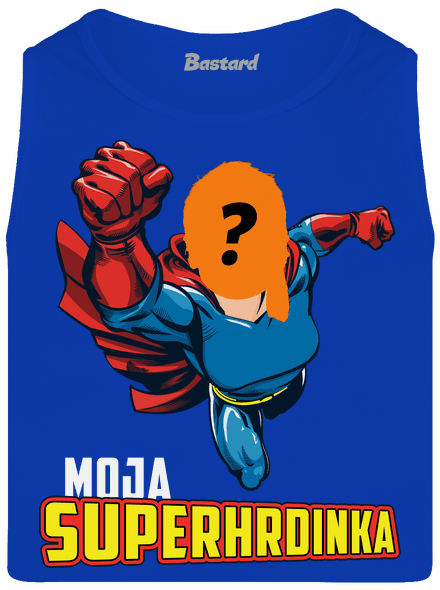 Moja superhrdinka pánske tielko Royal Blue
