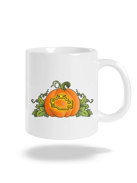 Strašidelný Halloween klasický hrnček White