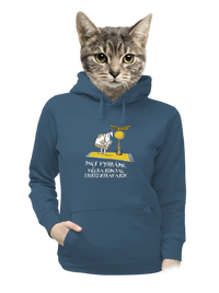 dámska mikina klokanka