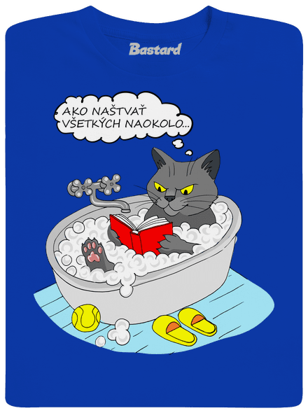 Ako všetkých naštvať pánske tričko Royal Blue