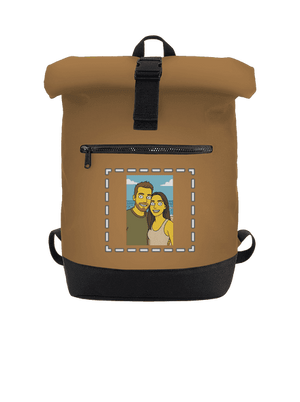 Simpsonovi z vlastnej fotky batoh Caramel