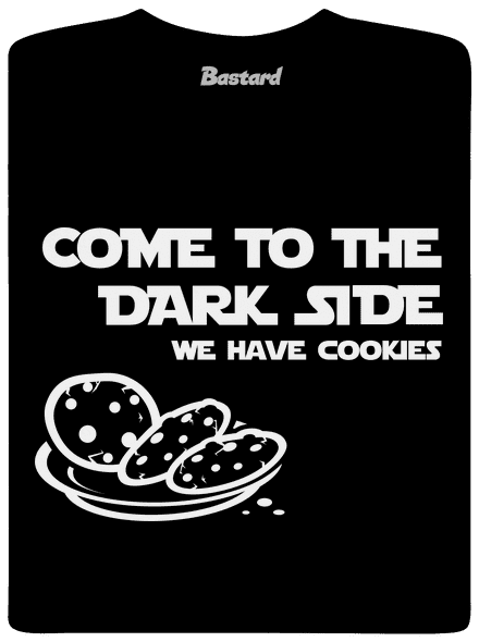 Come to the dark side pánske dlhý rukáv Black