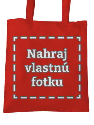 Vlastná potlač taška Bright Red