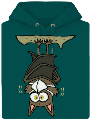 Nanopier unisex mikina premium Emerald Green