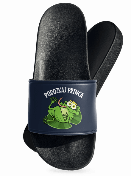 Pobozkaj princeznú a princa šľapky Navy