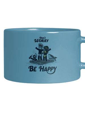 Don't worry hrnček makronka Blue Macaron