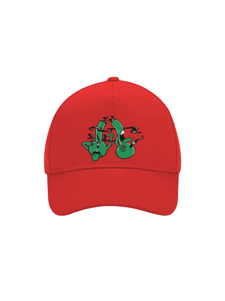 Bongo kašeľ šiltovka baseballka Classic Red
