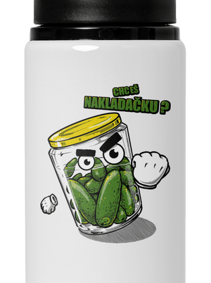 Nakladačka flaša na vodu White