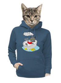 dámska mikina klokanka