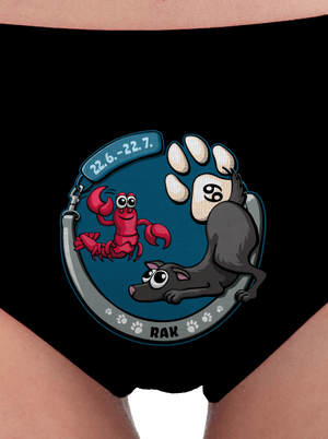 Psí horoskop: Rak dámske nohavičky Black