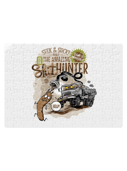 Shithunter puzzle White