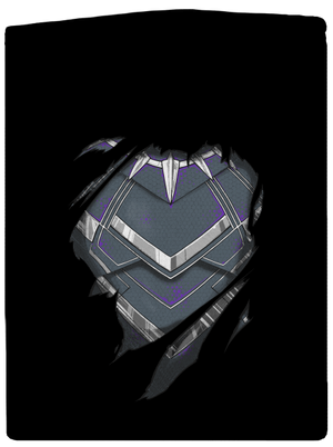 Panther inside dámska mikina na zips Black