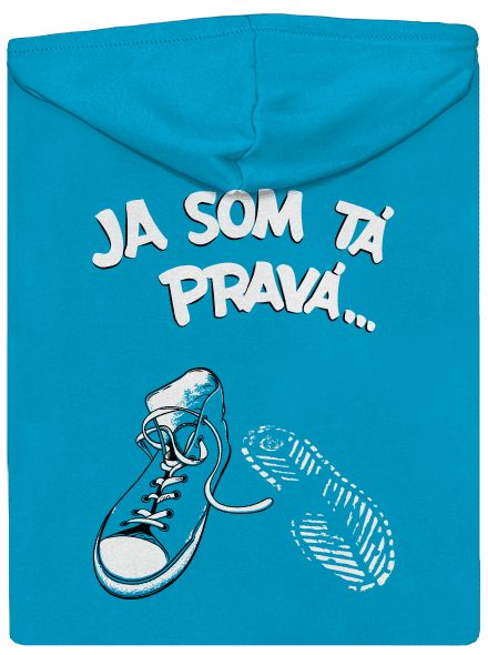 Hľadám tú pravú dámska mikina na zips Blue Atol