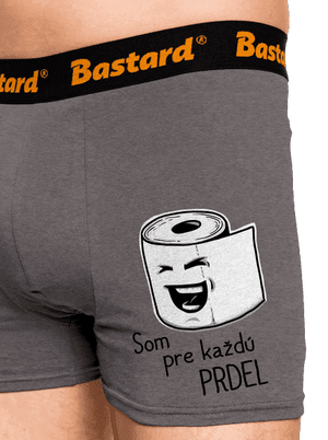 Prdel boxerky Gray Melange