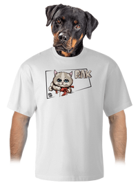 unisex tričko oversized