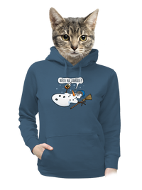 dámska mikina klokanka