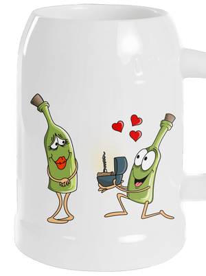 Láska k vínu polliter White