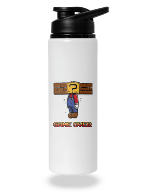 Game Over flaša na vodu White