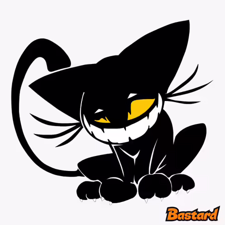 Evil cat