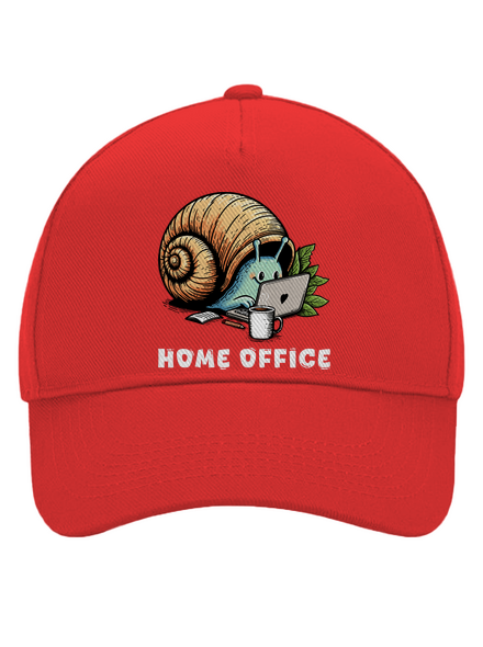 Slimákov home office šiltovka baseballka Classic Red