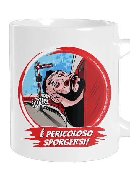 É pericoloso sporgersi veľký hrnček White