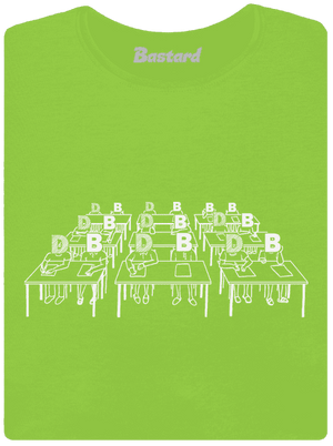 Cimrman: Debil, blbeček dámske tričko Apple Green