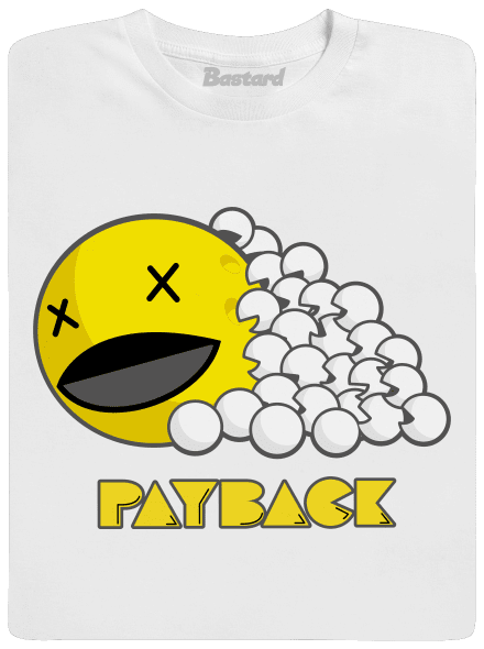 Payback pánske dlhý rukáv White