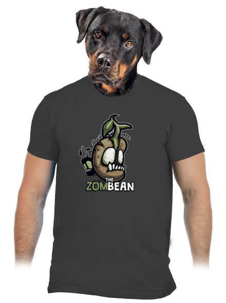 Zombean pánske tričko Dark Grey