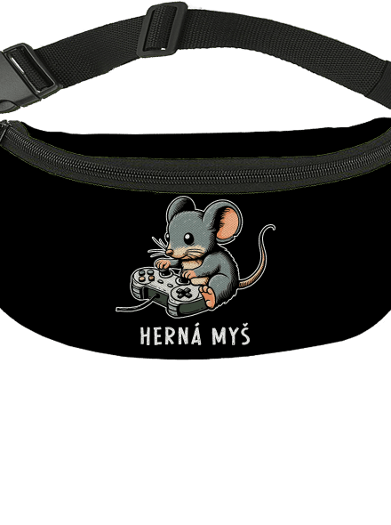 Herná myš ľadvinka Black