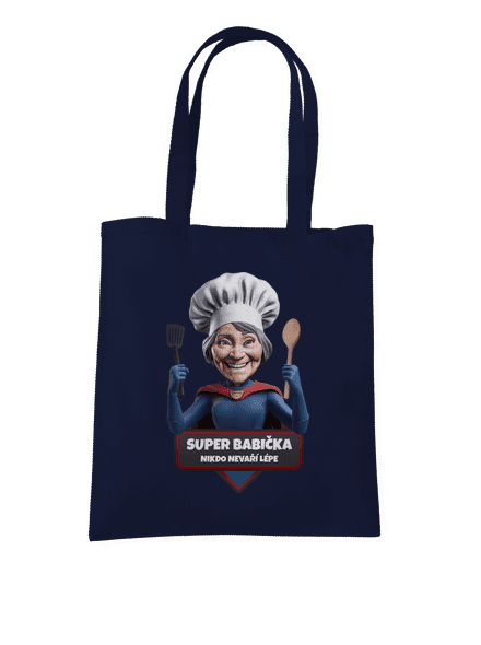 Super babička taška French Navy