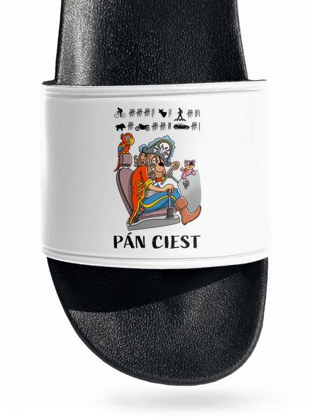 Pán ciest šľapky White