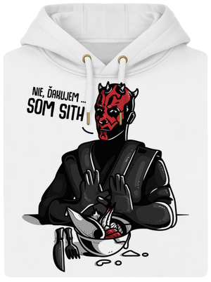 Som sith unisex mikina premium Snowwhite
