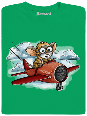 Tryskomyš detské tričko Kelly Green