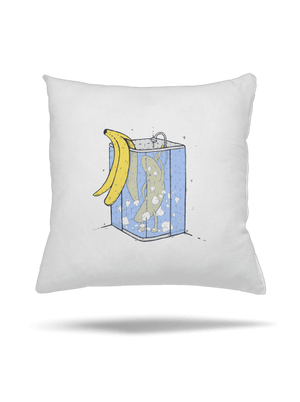 Banán v sprche vankúš White